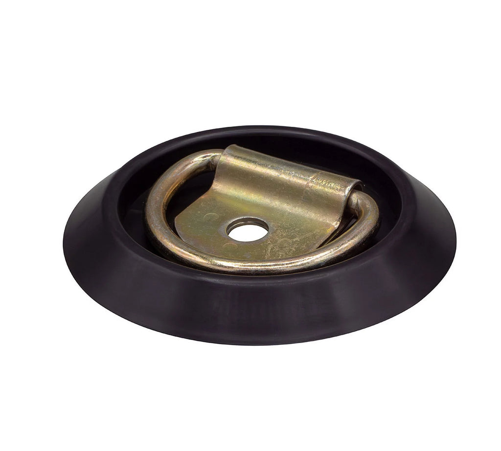 10 Pack Recessed D-Ring Tie-Down Anchor with Plastic Pan Fittings J809