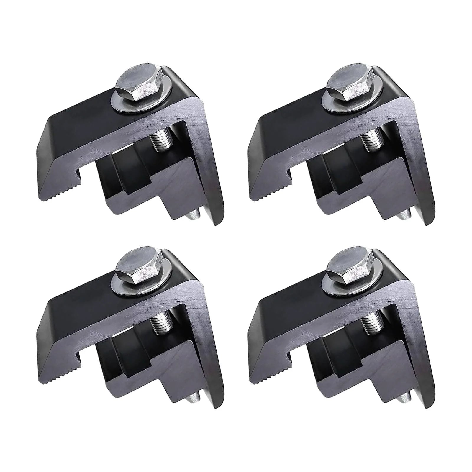 4 Pieces Water Resistant Metal Mounting Clamps for Camper Shell I9900