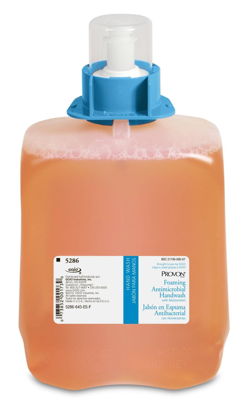Foaming Antimicrobial Handwash, 2000 mL, 2/Case Q777176