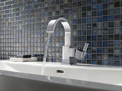 Chrome Single Handle Bathroom Faucet I264298