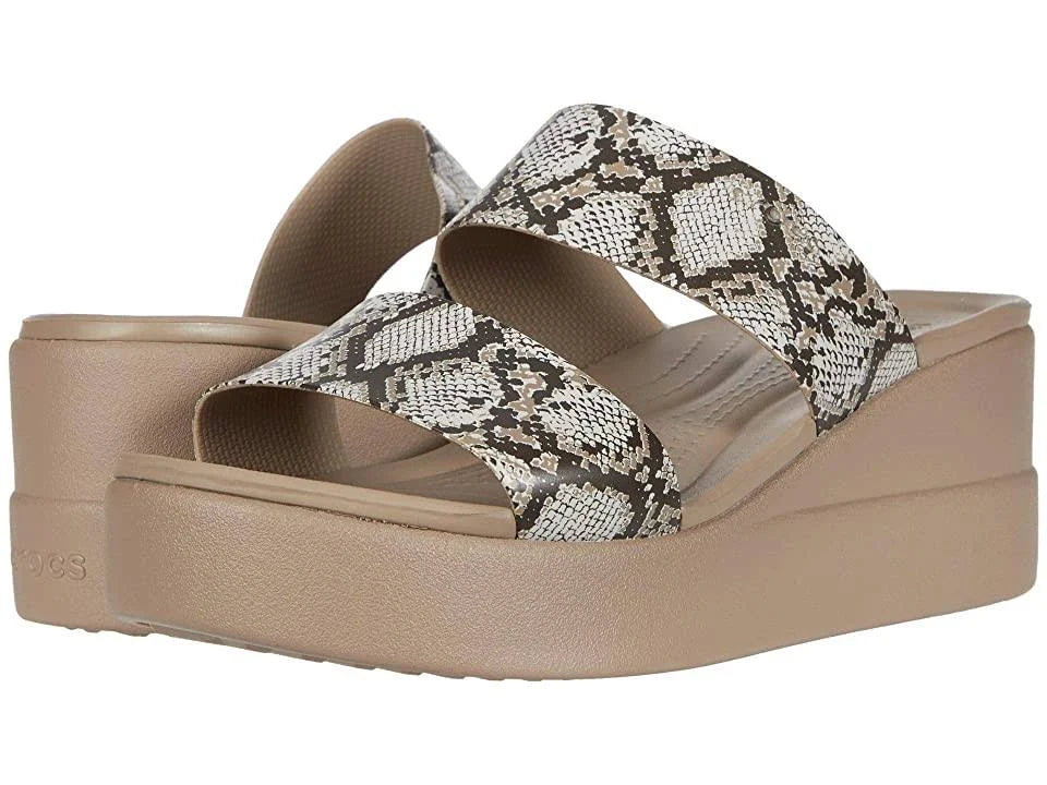 Brooklyn Mid Wedge Multi/Stucco 8 W46209