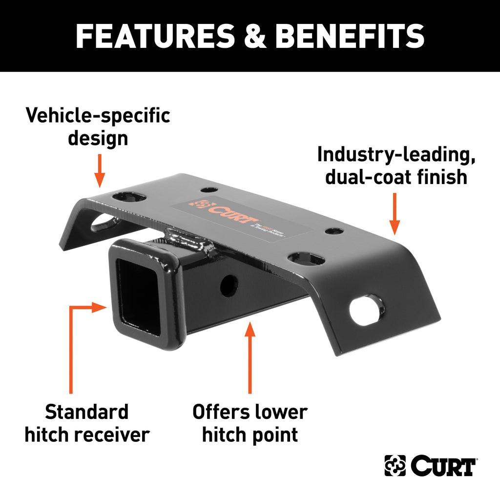 Step Bumper Hitch Receiver, 2-Inch, 5,000 lbs. S5850