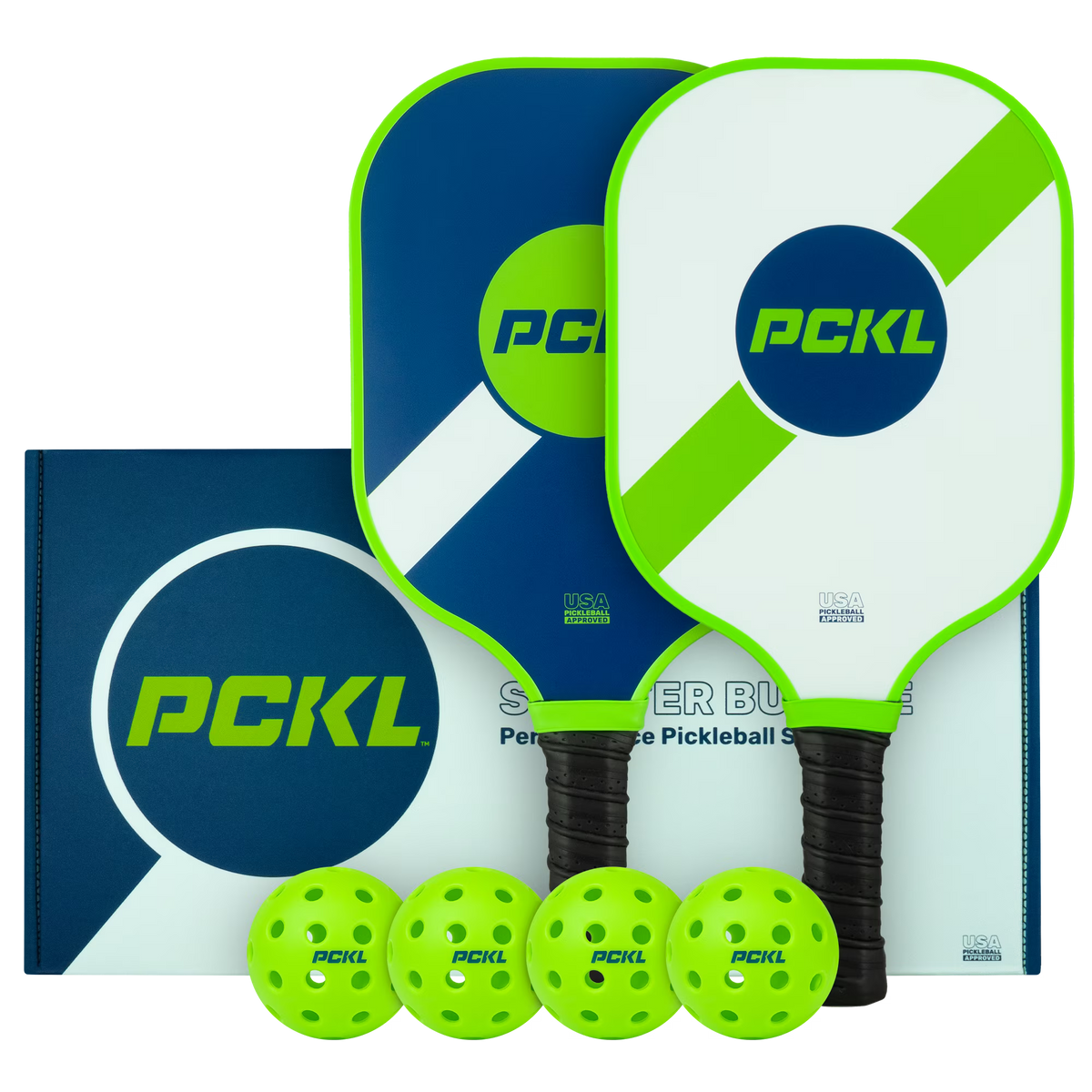 2 Paddle and 4 Ball Pickleball Set E903996
