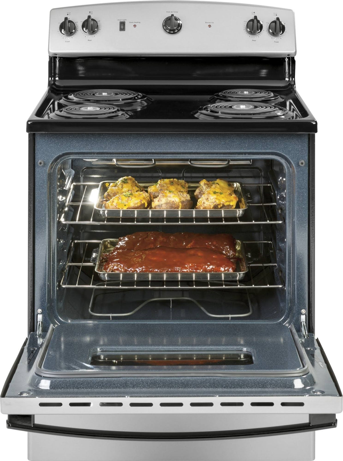 Silver Free Standing Electric Range E151262