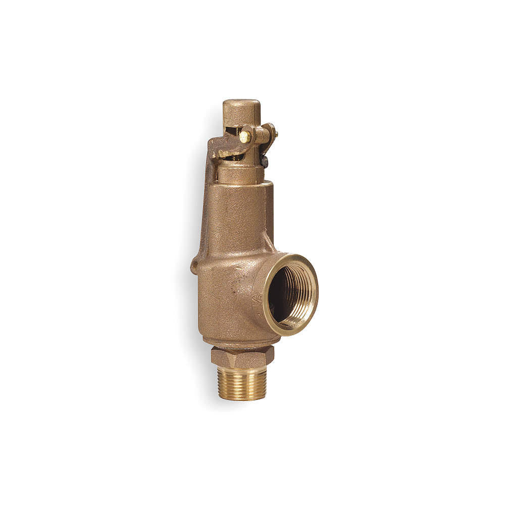 Safety Relief Valve, 1/2 x 3/4 In, 125 PSI X628785