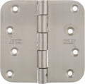 4 Inch Stainless Steel Hinge with Removable Pin, Satin Finish, Heavy Duty, 3 Hinges with 24 Screws F205892