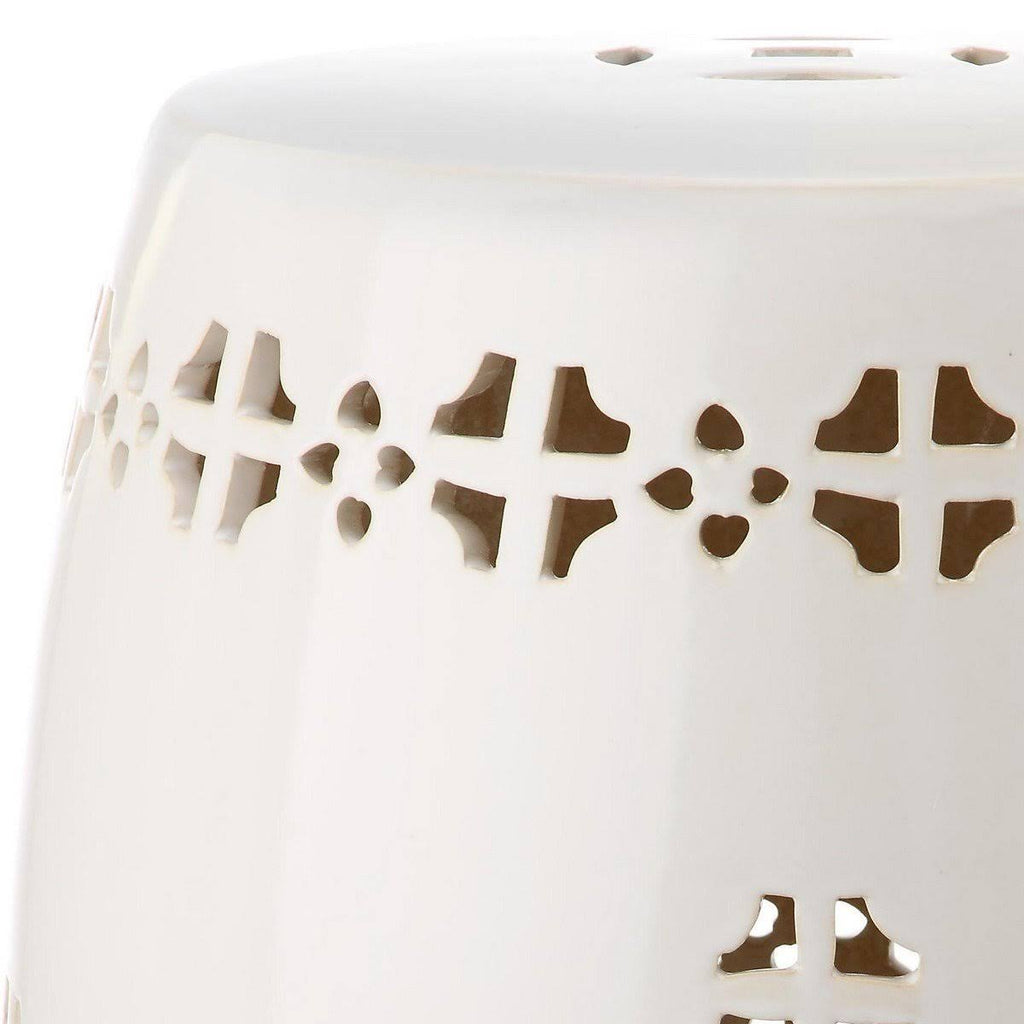 White Garden Stool M149937