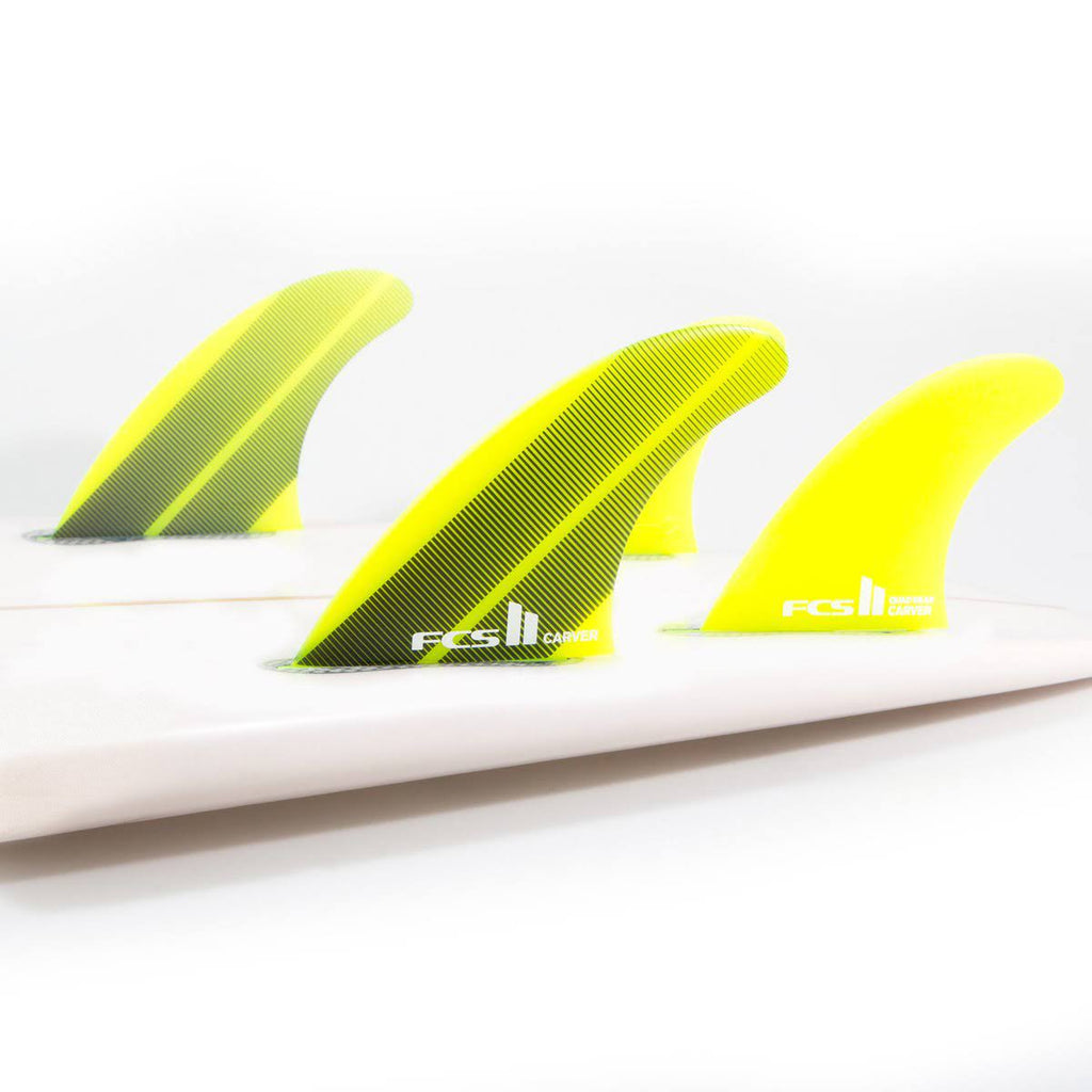 FCS II Carver Neo Glass Tri Fin Set - Large L680
