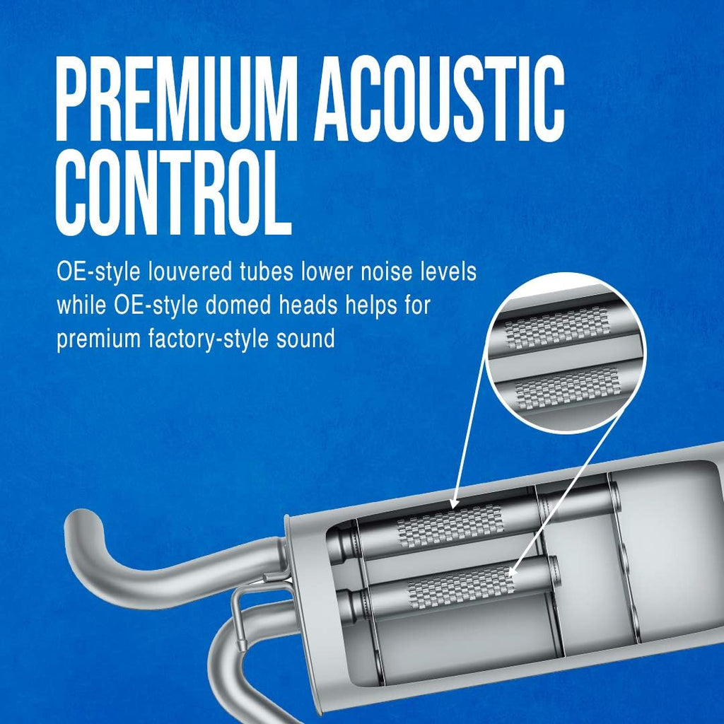 Quiet-Flow Exhaust Muffler Pack of 2 Z26836