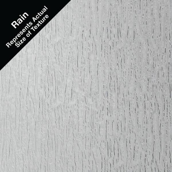 Semi-Frameless Sliding Shower Door in Chrome with Rain Glass M5338
