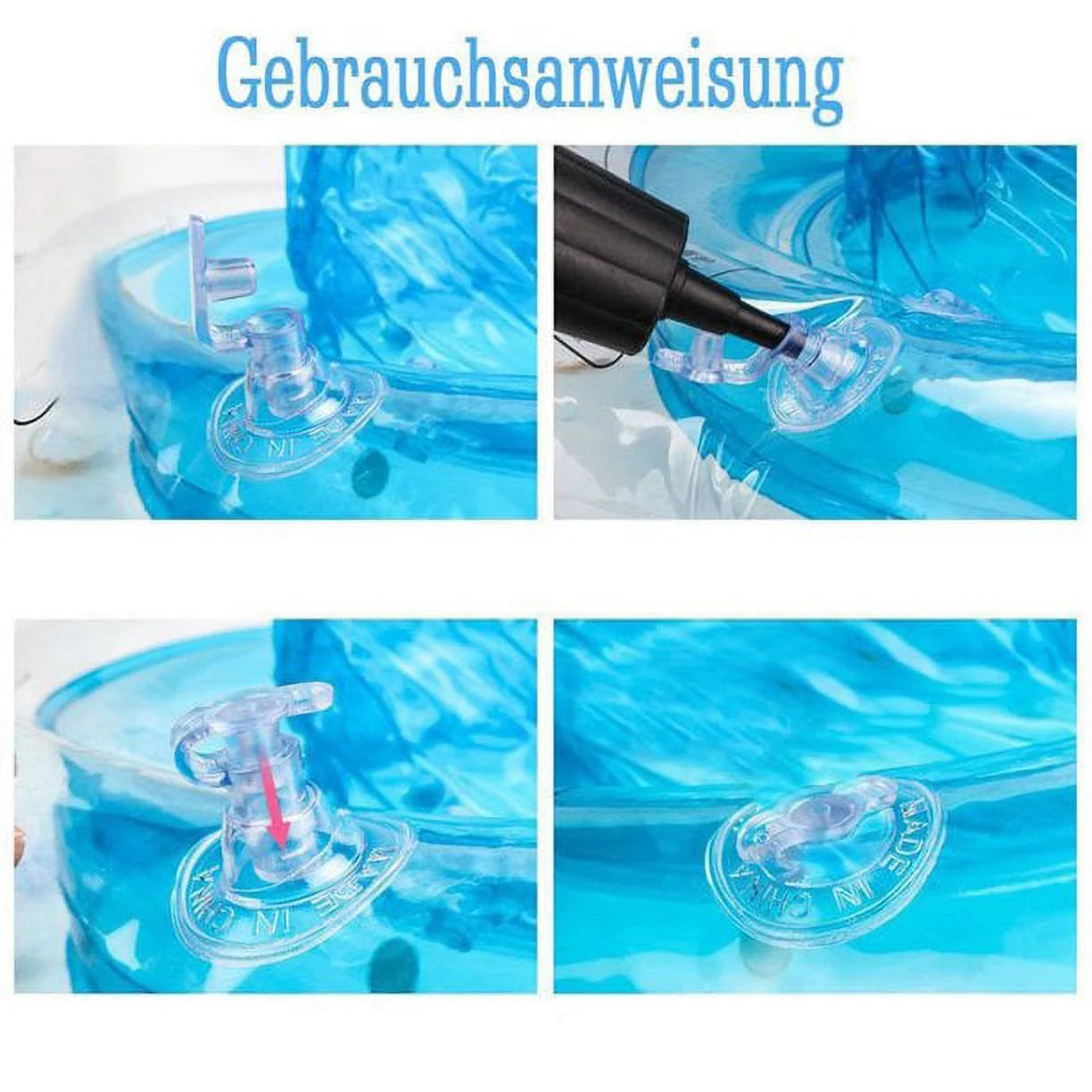 Pink PVC Baby Swimming Pool Ring V984712