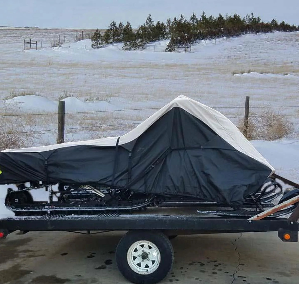 600D Snowmobile Travel and Storage Cover S719504