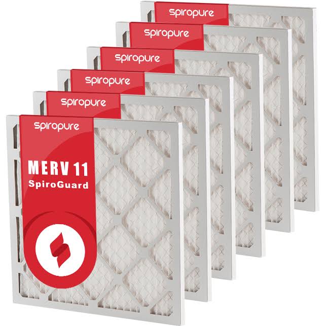 21x21x1 MERV 11 AC Furnace Filters (6 Pack) C754