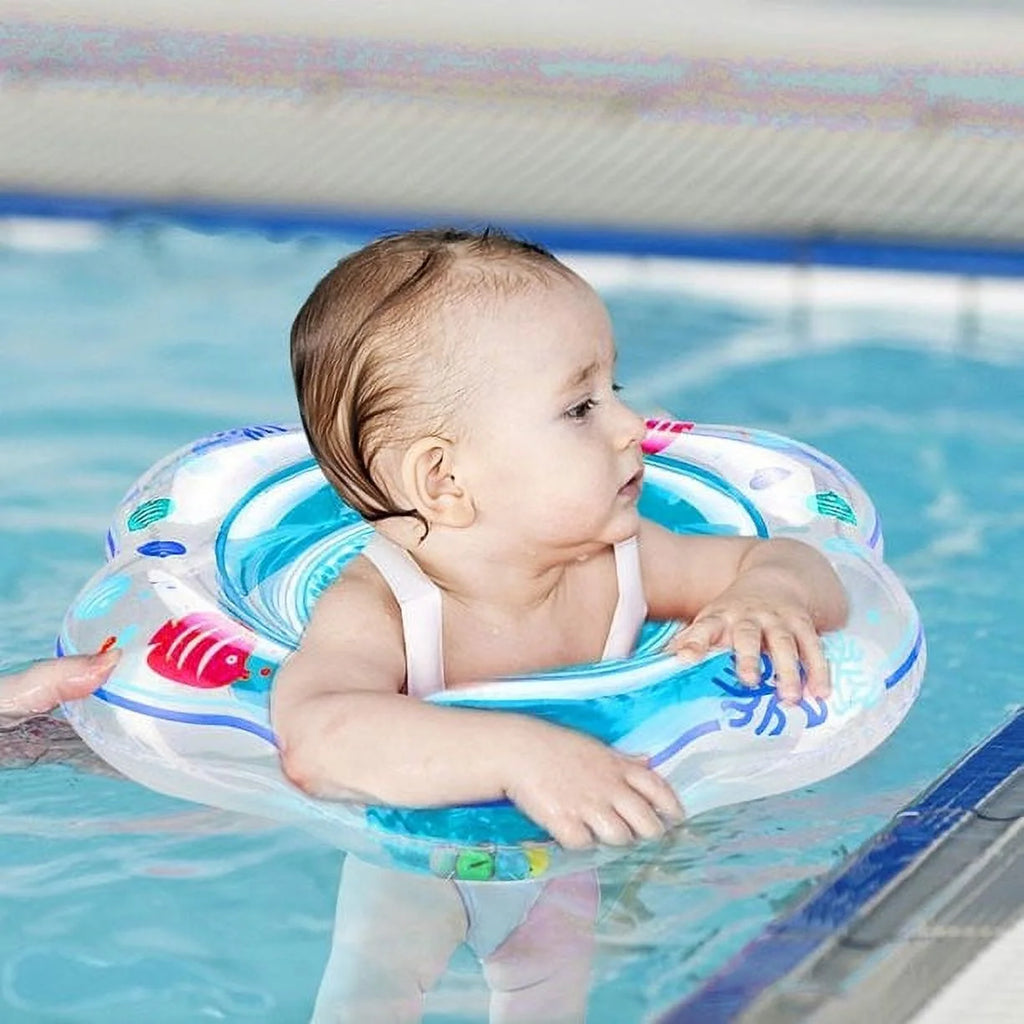 Pink PVC Baby Swimming Pool Ring V984712
