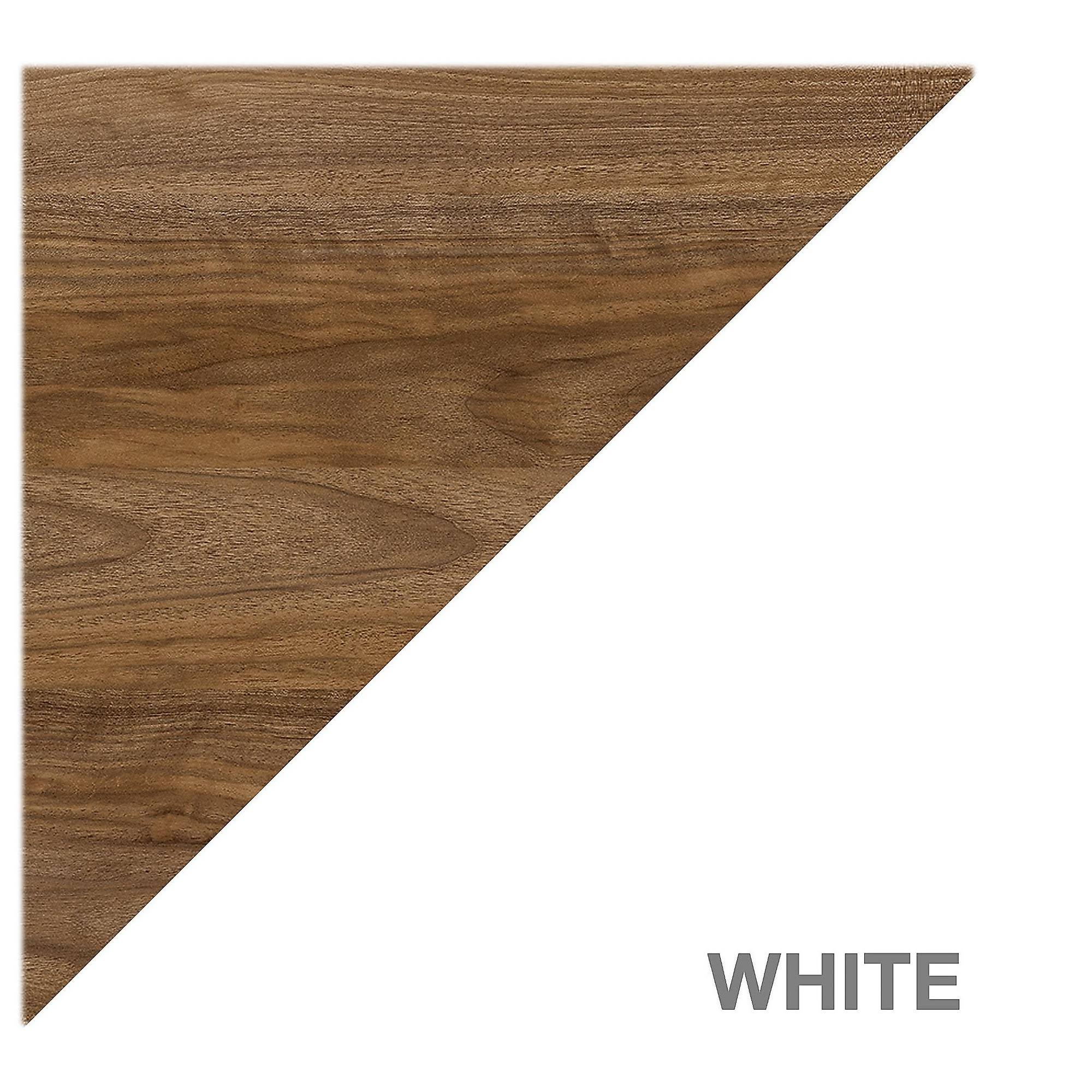 White and Fresh Walnut 6-Cube Organizer Q858883