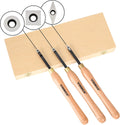 3 PCS Carbide Wood Lathe Turning Tool Set J83924