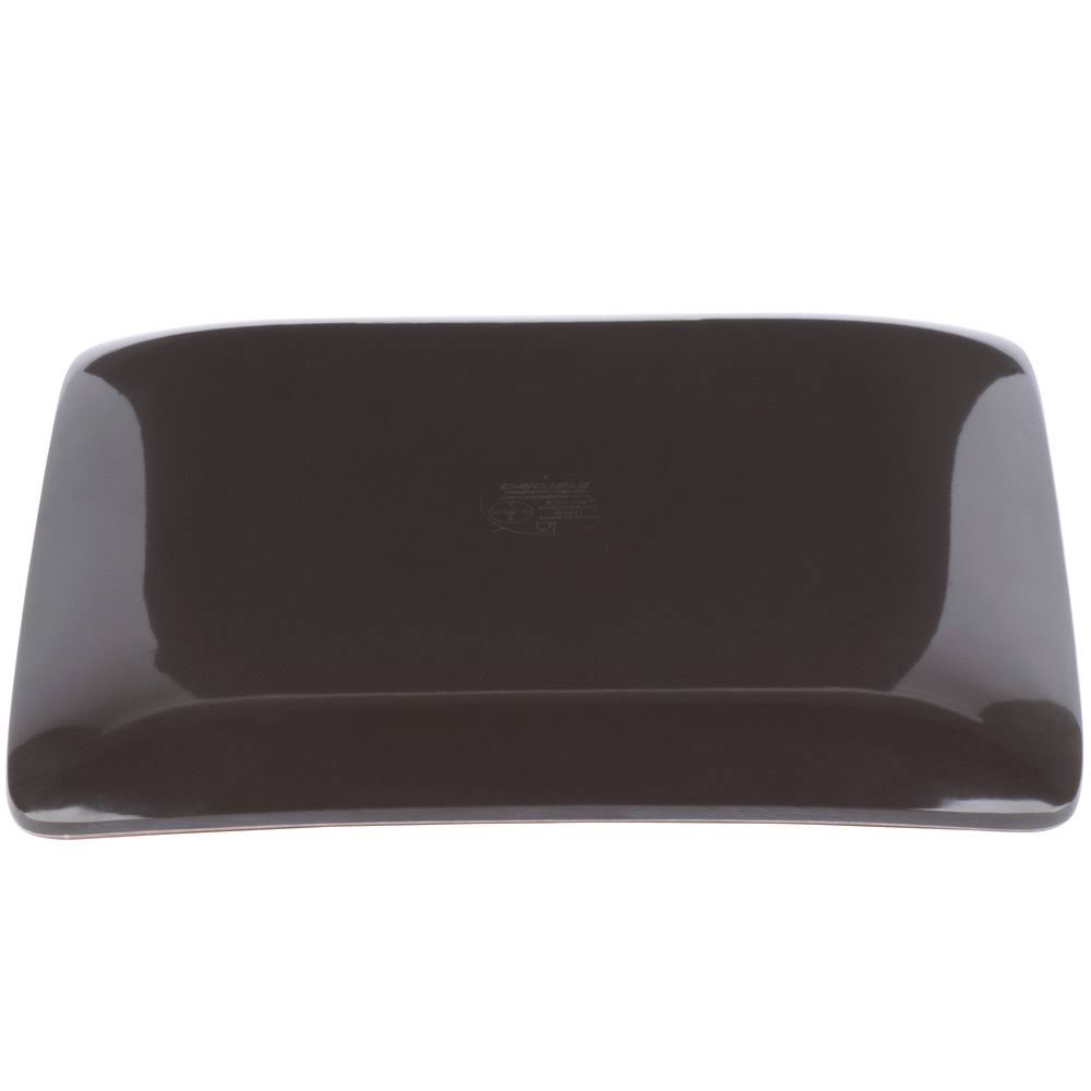 Acacia Woodgrain Melamine Tray - 12/Case T890
