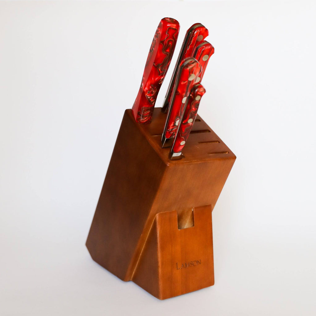 6-Piece Forged Starter Block Sets Maple / Walnut D9425