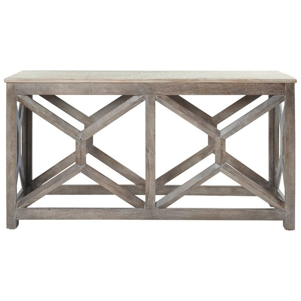 Antique Gray Console Table G868