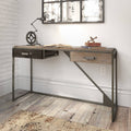 Grey Console Table with Drawers C737302