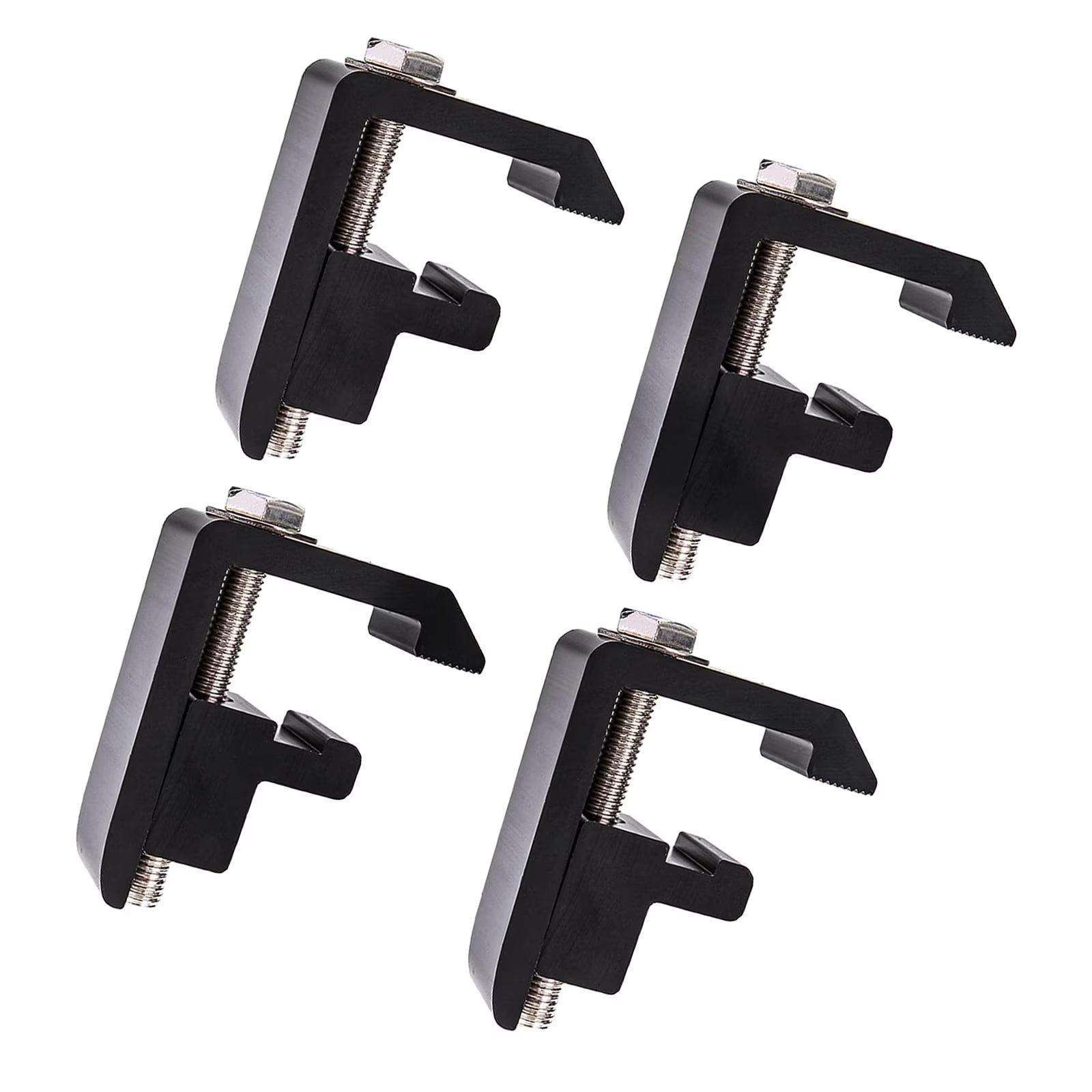 4 Pieces Water Resistant Metal Mounting Clamps for Camper Shell I9900