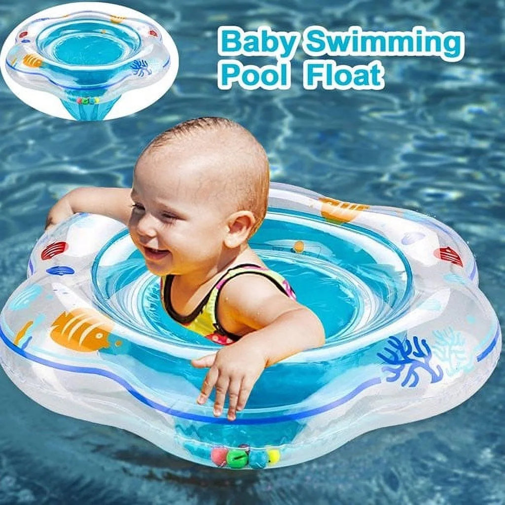 Pink PVC Baby Swimming Pool Ring V984712