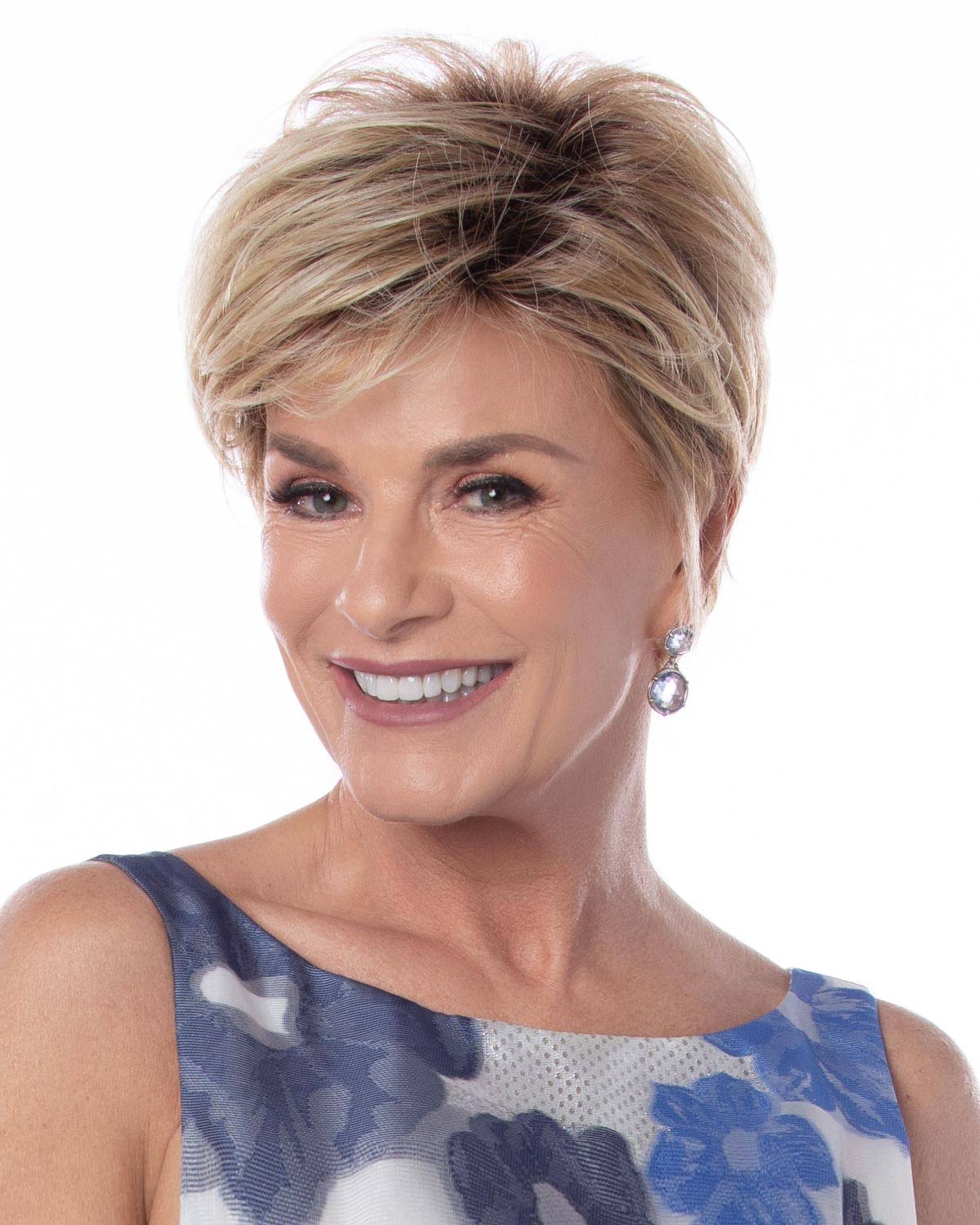 Medium Brown Synthetic Wig B601201
