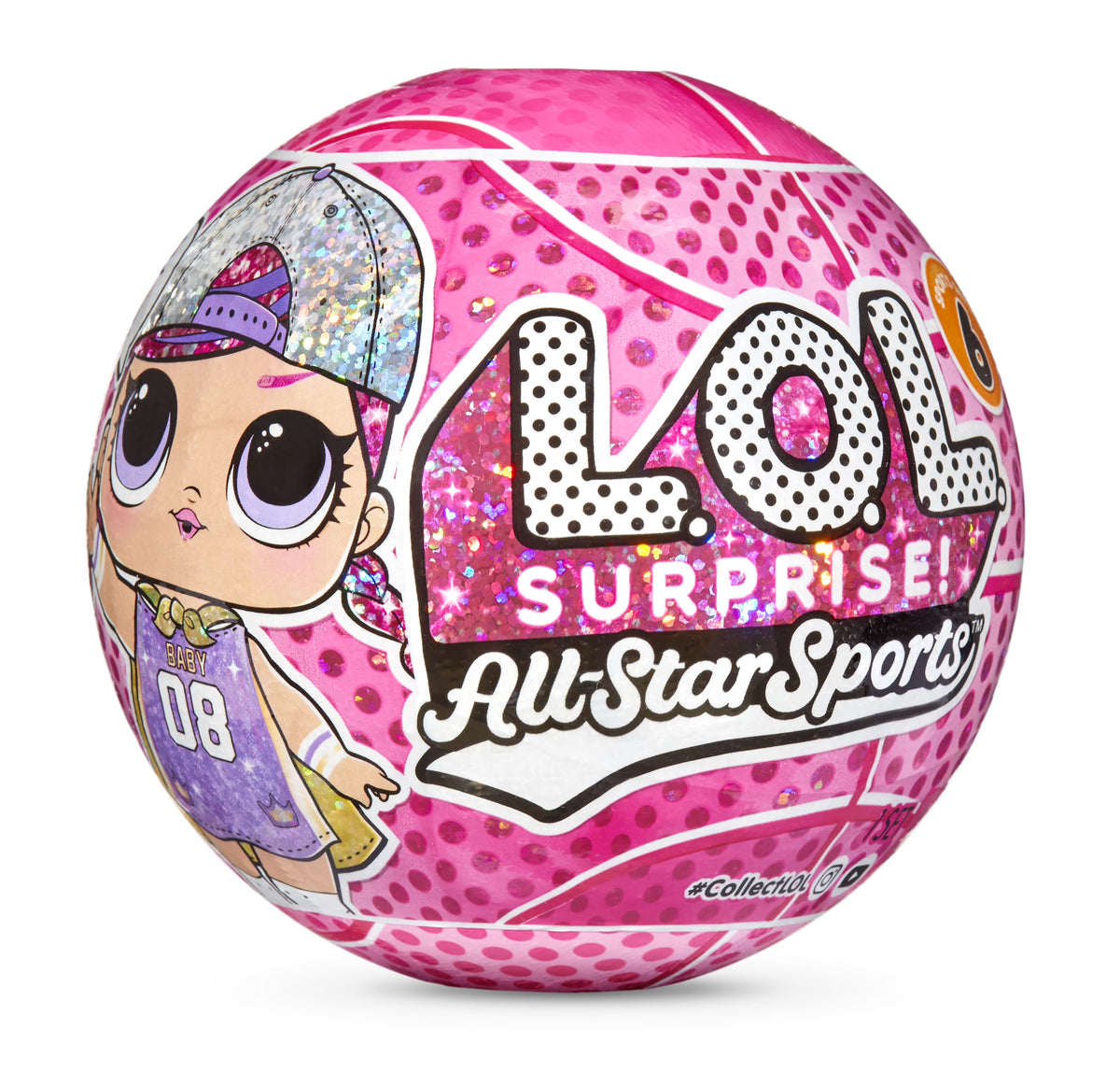 Sparkly Basketball Series Dolls with 8 Surprises M532357