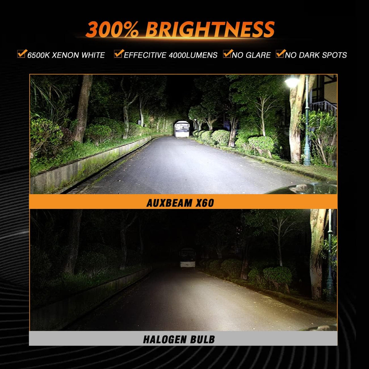 9008 H13 LED Bulbs Kit, 12000 Lumen 6500K Cool White, Pack of 2 P195