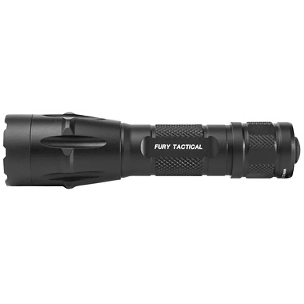 Dual Fuel LED Tactical Flashlight with 2 Extra CR123 C7771