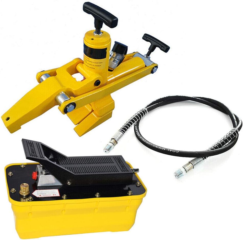 Hydraulic Bead Breaker Kit with Metal Foot Pump and Air Hose Y862457