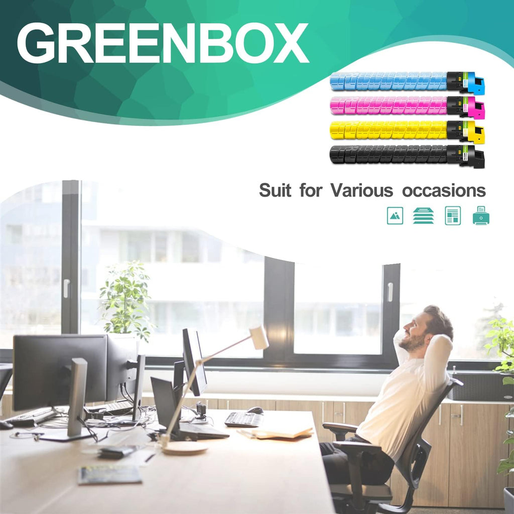 Compatible Toner Cartridge for Konica Minolta Bizhub C300i C360i C250i C7130i Printer (1 Black 1 Cyan 1 Magenta 1 Yellow) R35199