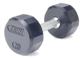105lb 12-Sided Rubber Encased Dumbbell R672