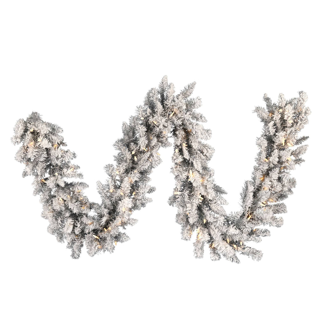Frosted Silver Christmas Light E879