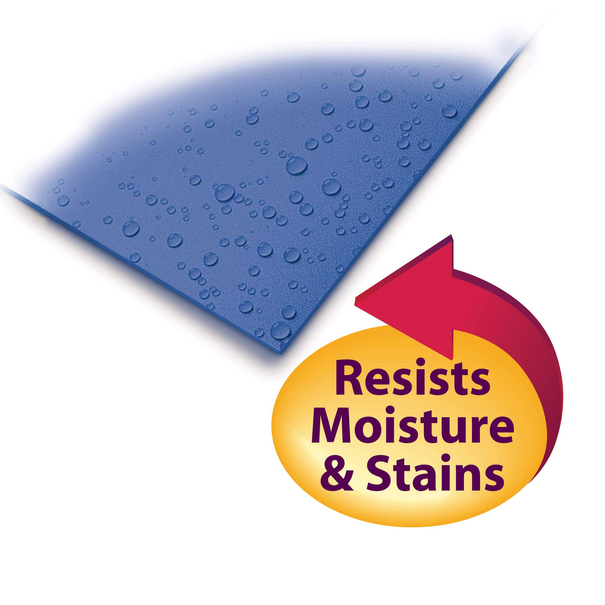 Dark Blue Classification Folder with Safeshield Fastener A9313