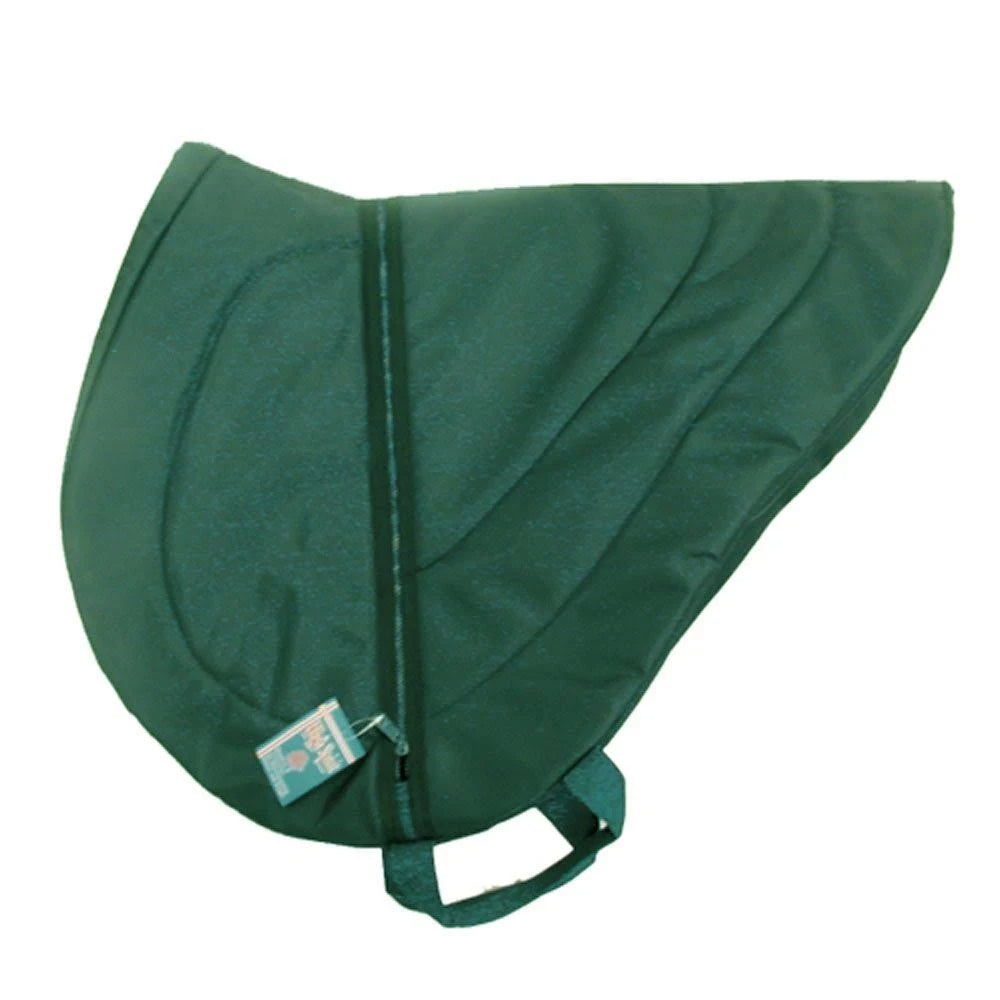 Hunter Green English Saddle Carrying Bag I2481