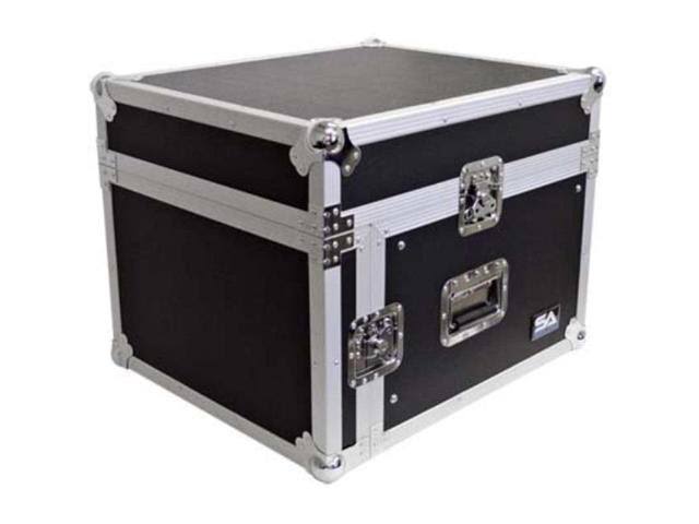 6 Space Rack Case with Slant Mixer Top N867946