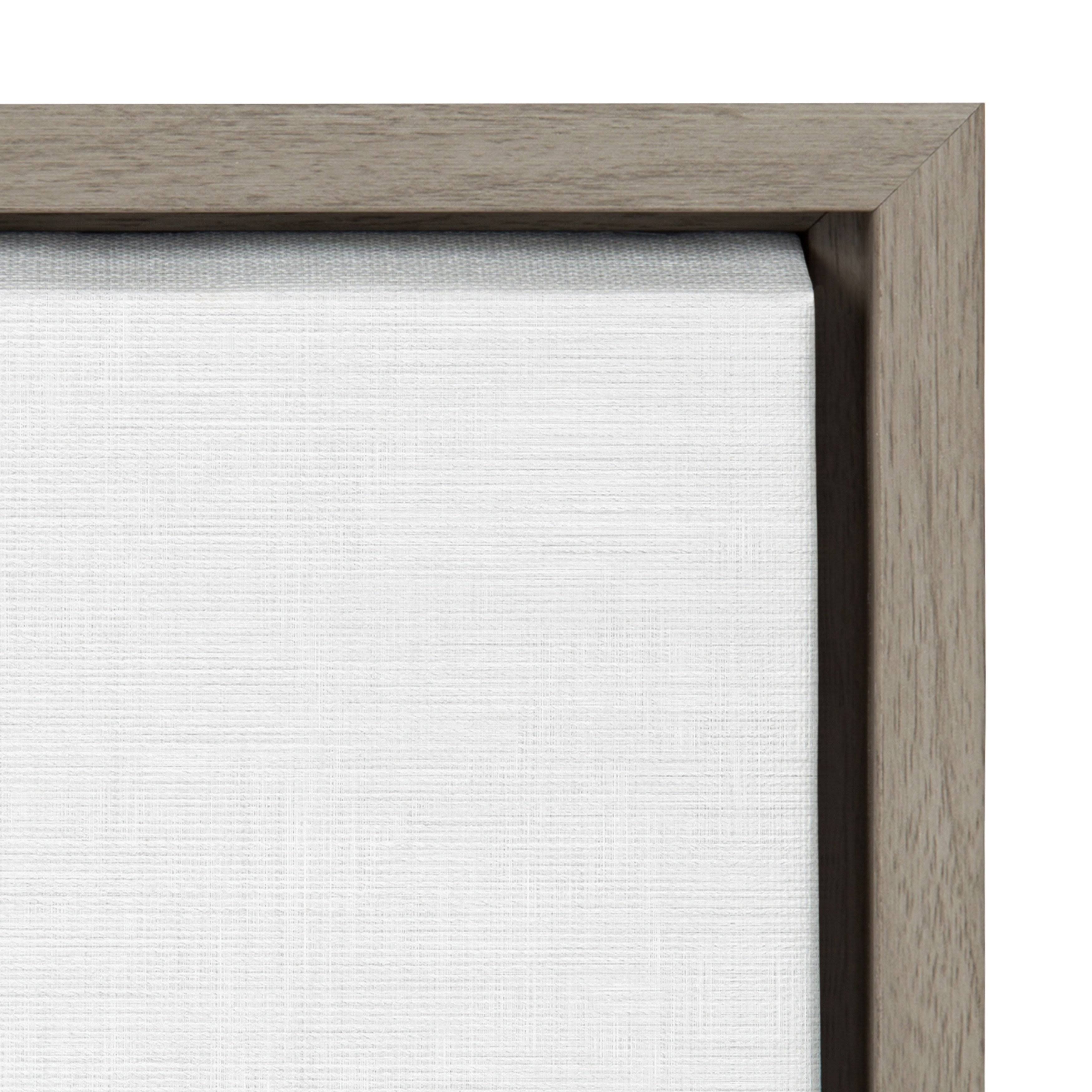 Gray Framed Canvas O906712