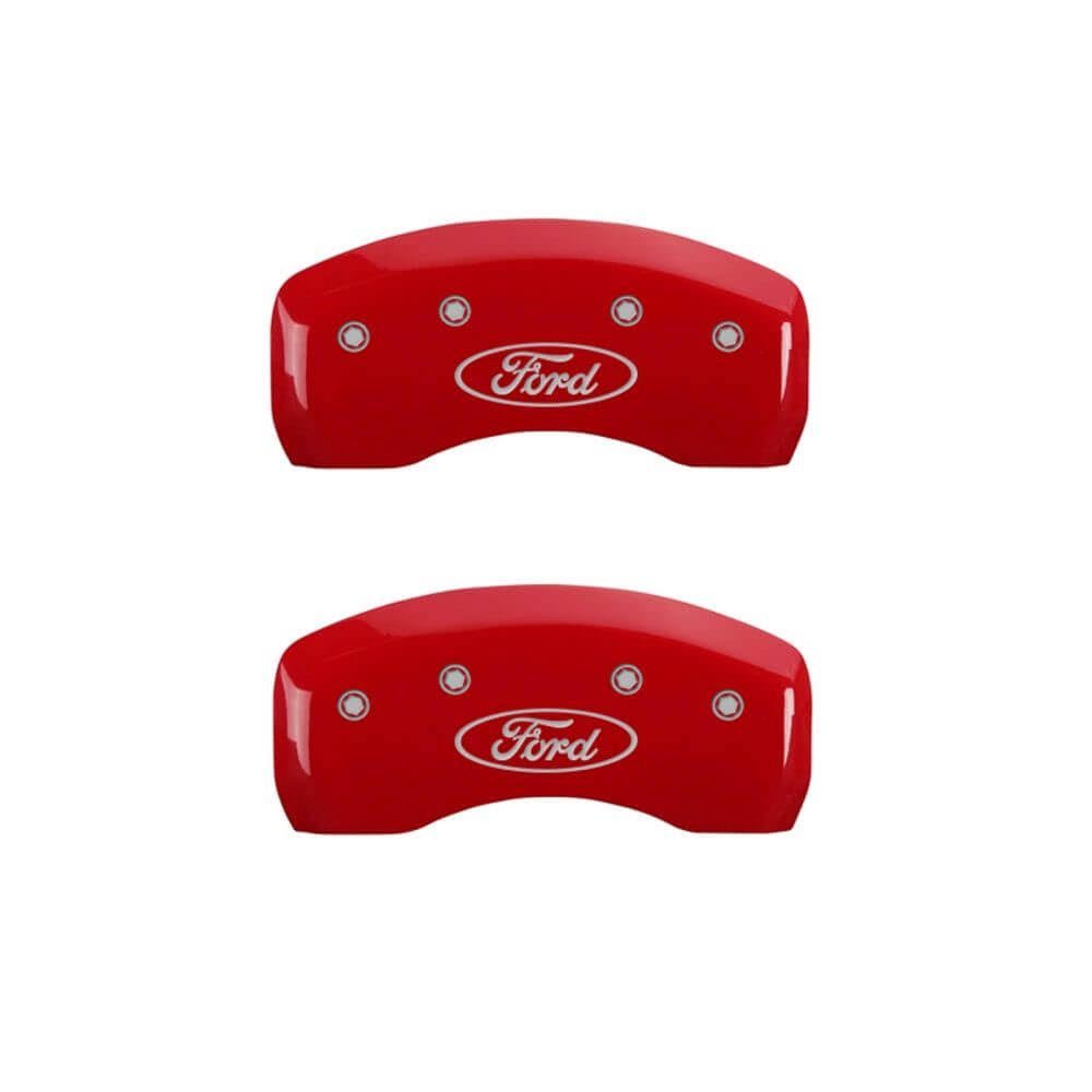Red Ford Caliper Covers R77184