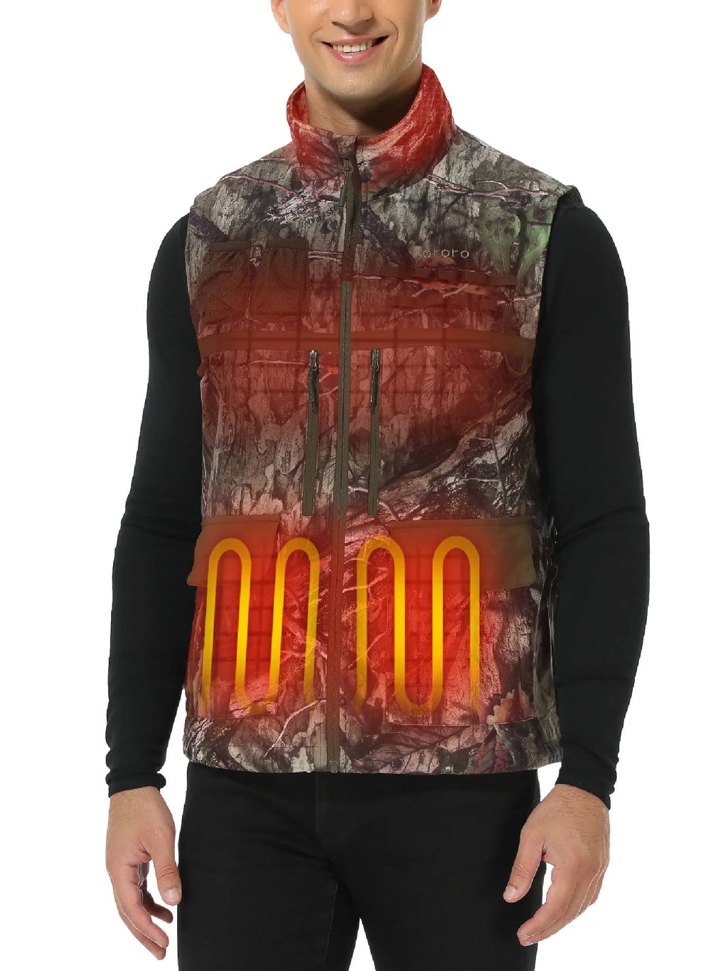 Camouflage Heated Vest J931
