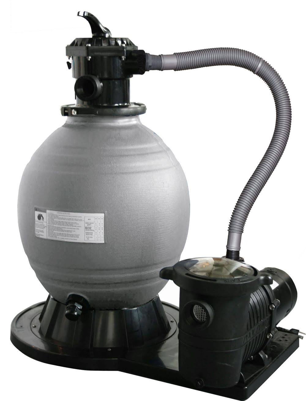 22-in Sand Filter System with 1.5 HP Pump H237