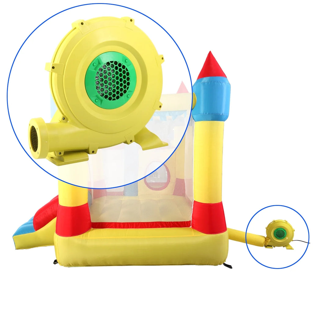 Yellow 680 Watt Air Blower Pump for Inflatable Bounce House J283
