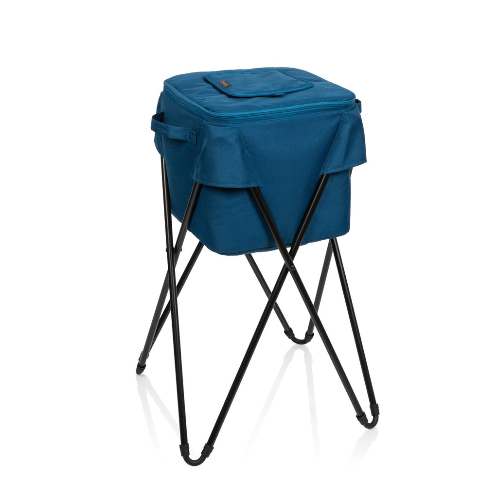 Red Camping Cooler with Stand B360803