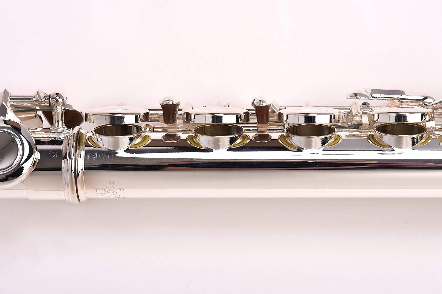 SOLID NICKEL-SILVER Flute Complete Set with Shoulder Carry Case, Cleaning Rod, Tenon Protectors W5511