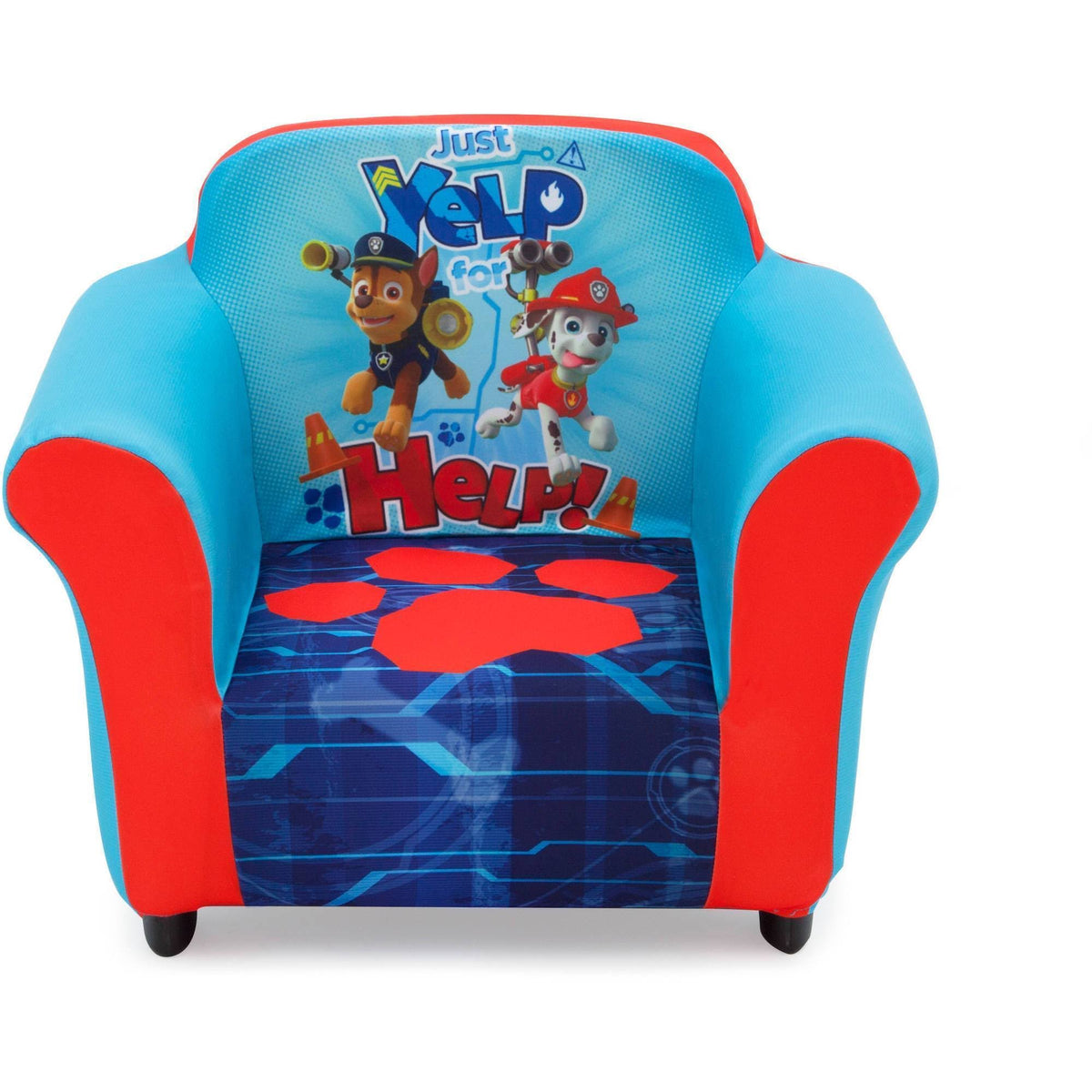 Plastic Frame Upholstered Chair Q6216