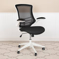 Black Mesh Mid-Back Desk Chair W917