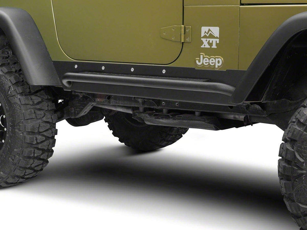 Rocker Guards with Steps Compatible with 97-06 Jeep Wrangler TJ N525800