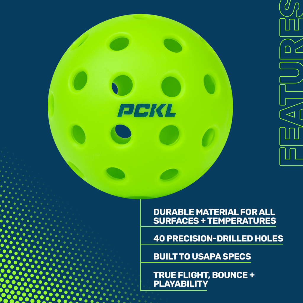 2 Paddle and 4 Ball Pickleball Set E903996