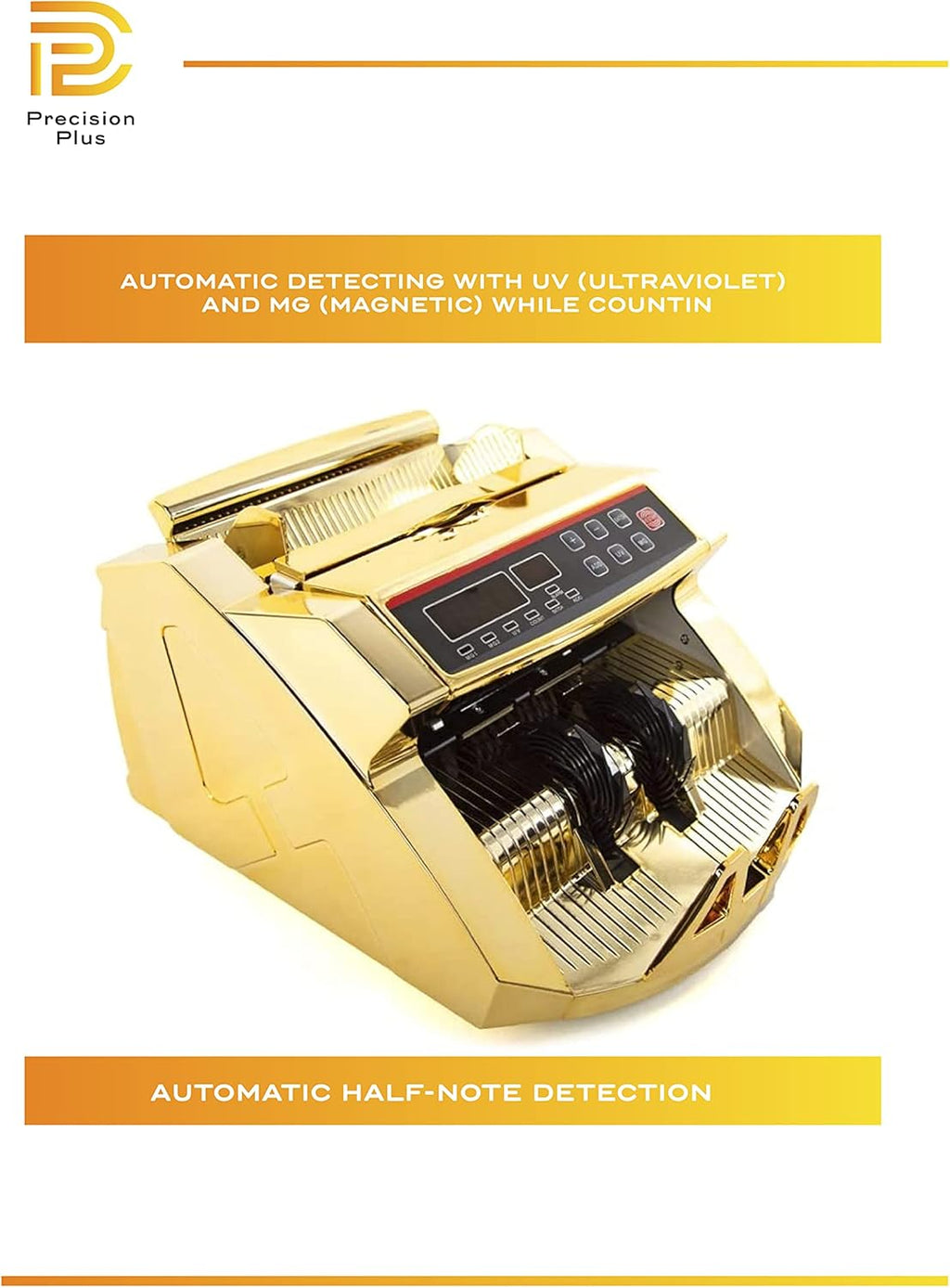 Gold Money Counter Machine with Counterfeit Detection L7111