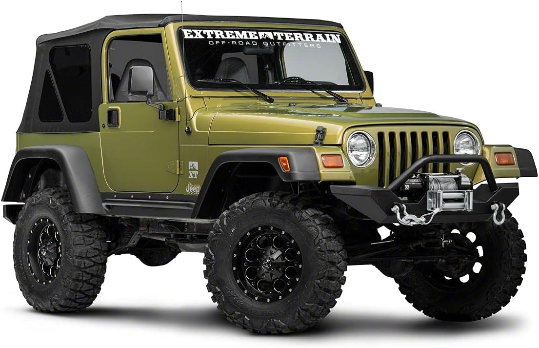 Rocker Guards with Steps Compatible with 97-06 Jeep Wrangler TJ N525800